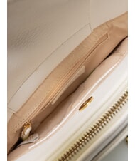 BRACCIALINI GISELLE Umhängetasche mit Logo und Nieten Weiß - Damentaschen - 6