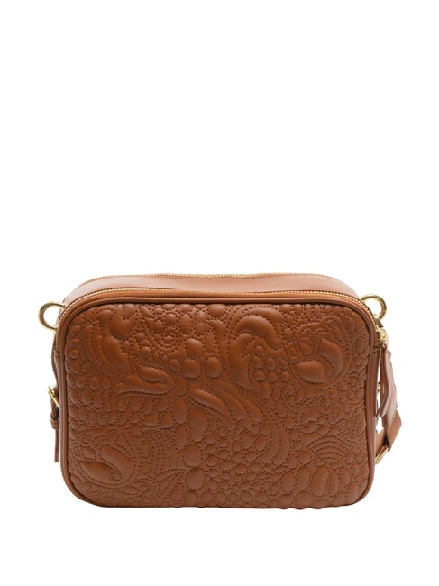 GINGER Gesteppte Kameratasche braun - Damentaschen