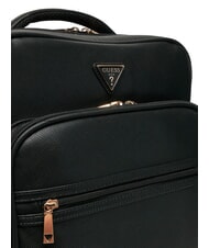 GUESS NOROM Großer Rucksack mit Saffiano-Print SCHWARZ - Damentaschen - 4