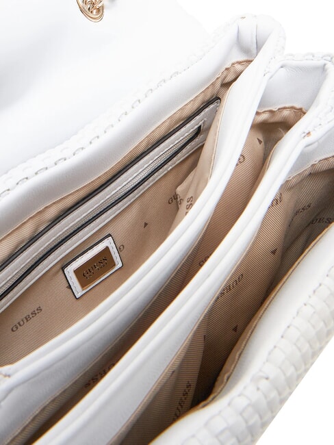 PHAEDRA Gewebte Umhängetasche Weiß - Damentaschen