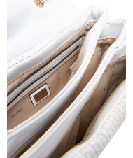 GUESS PHAEDRA Gewebte Umhängetasche Weiß - Damentaschen - 4