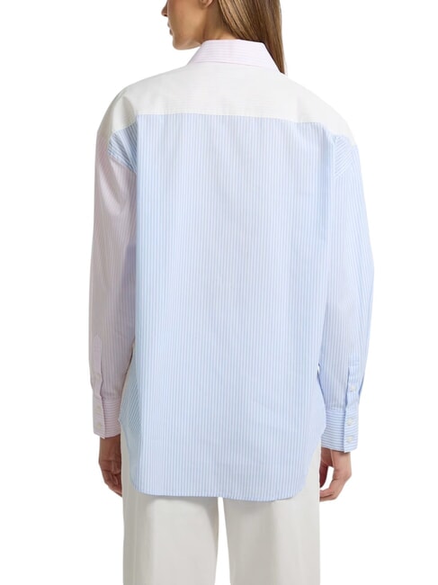 LS OVERSIVE POCKETS Lockeres gestreiftes Hemd gestreift mehrfarbig - Damenblusen