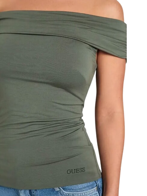 CHARLOTTE  T-Shirt grüne Pflanze - T-Shirts und Tops für Damen