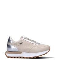 LIUJO EVELYN 915 Sneaker mit Logo-Eins&auml;tzen beige/silber - Damenschuhe - 2