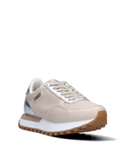 LIUJO EVELYN 915 Sneaker mit Logo-Eins&auml;tzen beige/silber - Damenschuhe - 3