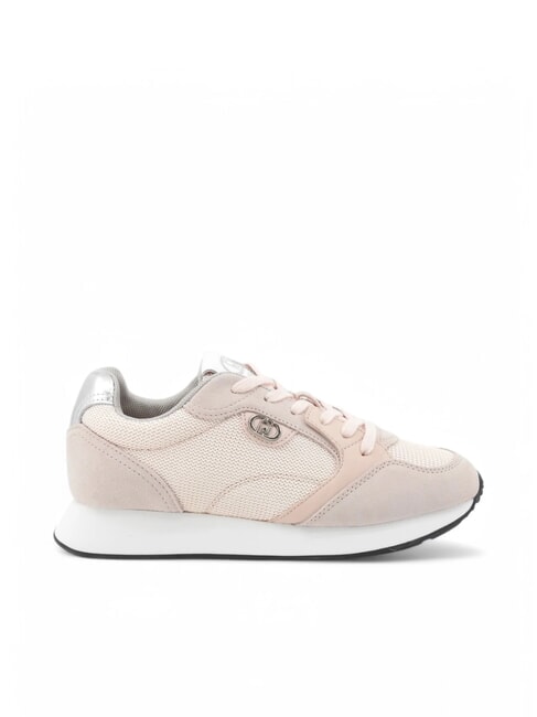 VIBE 03 Laufsneaker aus Leder und Stoff nackt - Damenschuhe