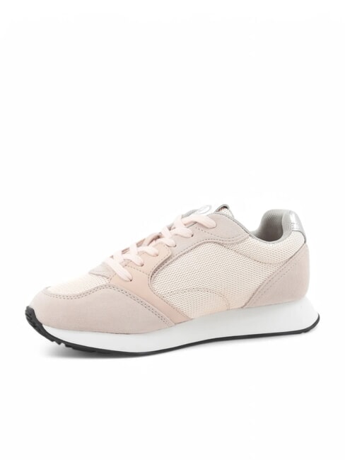 VIBE 03 Laufsneaker aus Leder und Stoff nackt - Damenschuhe
