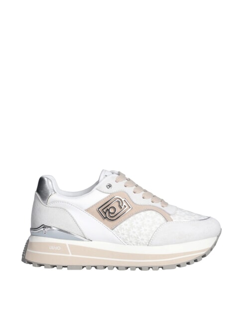 MAXI WONDER 73 Sneaker mit floralen Einsätzen cremefarben - Damenschuhe