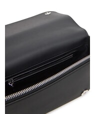 LOVE MOSCHINO LETTERING BICOLOR Umhängetasche Schwarz Schwarz - Damentaschen - 4