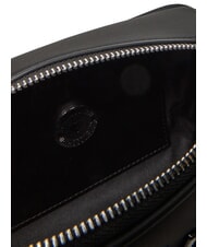 LOVE MOSCHINO BIG LETTERING Mini-Umhängetasche Schwarz Schwarz - Damentaschen - 4