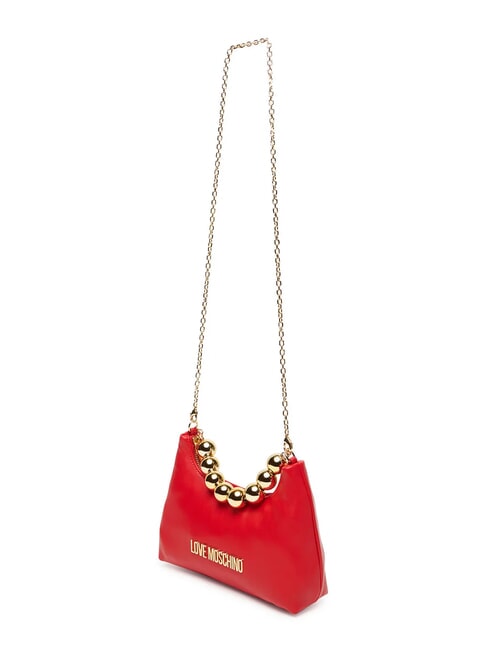 CHAIN Mini-Handtasche mit Schultergurt ROT - Damentaschen