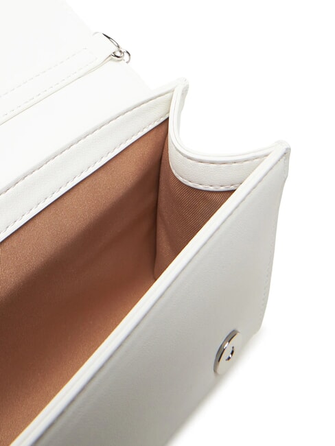 CHAIN Lettering Umh&auml;ngetasche Wei&szlig; - Damentaschen