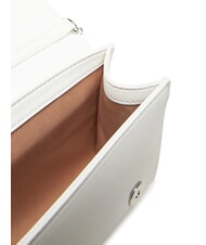 LOVE MOSCHINO CHAIN Lettering Umh&auml;ngetasche Wei&szlig; - Damentaschen - 4