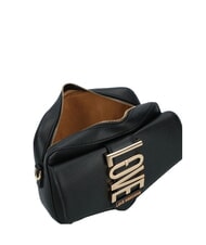 LOVE MOSCHINO VERTICAL LOGO Mini-Umhängetasche Schwarz - Damentaschen - 4