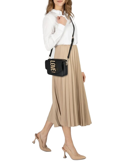 VERTICAL LOGO Mini-Umhängetasche Schwarz - Damentaschen