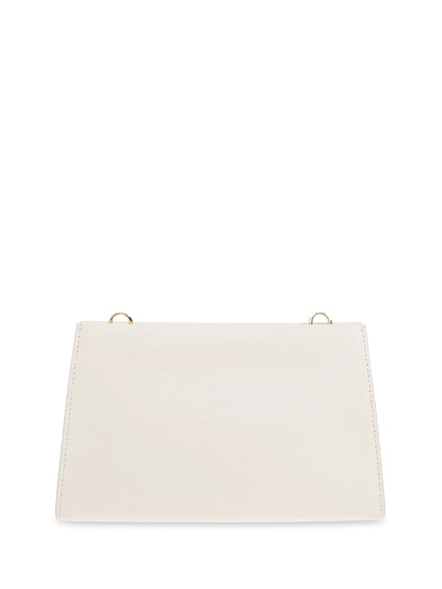 MYFURLA Clutch aus Leder mit Ketten-Schulterriemen CREME - Damentaschen