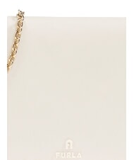 FURLA MYFURLA Clutch aus Leder mit Ketten-Schulterriemen CREME - Damentaschen - 4