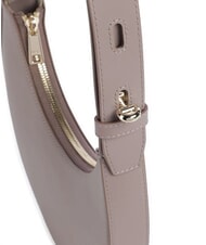 FURLA DELIZIA  Mini-Umh&auml;ngetasche aus Leder mauve - Damentaschen - 3