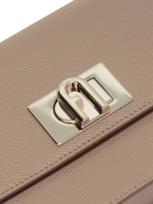 1927 Mini-Umhängetasche aus Ares-Leder grauer Stuck - Damentaschen