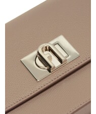 FURLA 1927 Mini-Umhängetasche aus Ares-Leder grauer Stuck - Damentaschen - 4