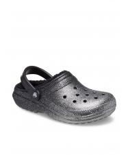 CROCS CLASSIC GLITTER LINED CLOG Gepolsterter Sabot - Damenschuhe