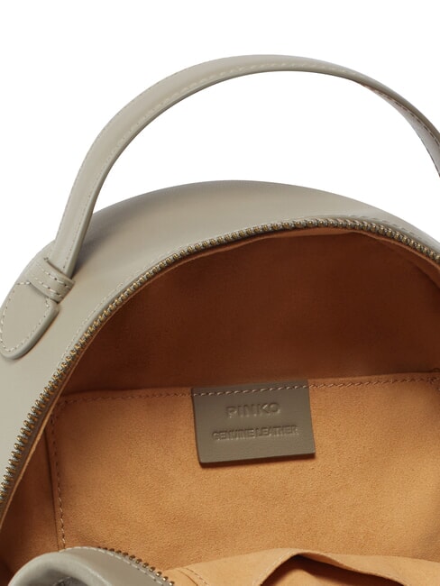 LOVE CLICK CLASSIC Rucksack aus gestepptem Leder Walnuss-Antikgold - Damentaschen