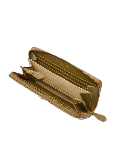 RYDER Ledergeldbörse Plantagen-Antikgold - Brieftaschen Damen