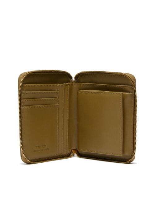 TAYLOR Quilted Geldbörse mit umlaufendem Reißverschluss Plantagen-Antikgold - Brieftaschen Damen