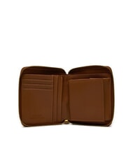 PINKO TAYLOR Quilted Geldbörse mit umlaufendem Reißverschluss Leder-Antikgold - Brieftaschen Damen - 2