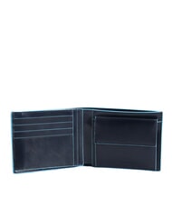 PIQUADRO BLUE SQUARE  Ledergeldbörse mit Klappe Blau - Brieftaschen Herren - 2