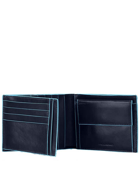 BLUE SQUARE  Ledergeldbörse mit Klappe Blau - Brieftaschen Herren