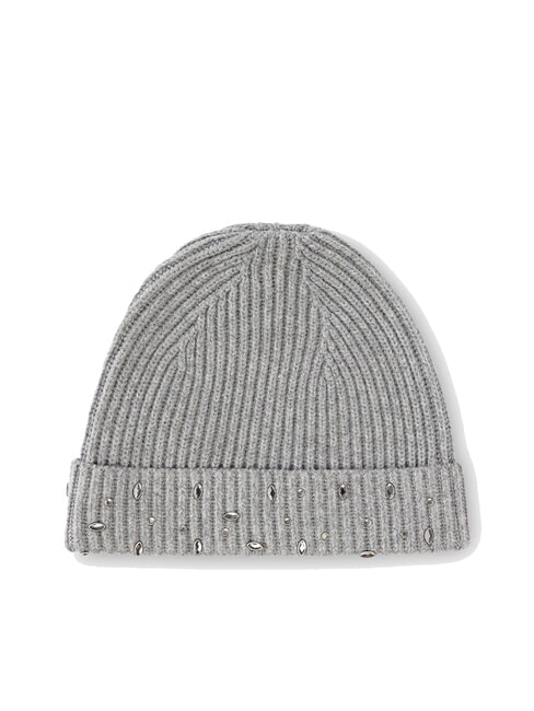 SERENGETI Beanie-Mütze mit Kristallen silber-metallic - Mützen/Hüte