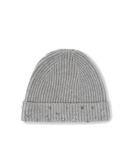 PINKO SERENGETI Beanie-Mütze mit Kristallen - Mützen/Hüte