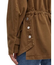 PINKO DIATONIA Jeansjacke mit Kordelzug dunkles Olivgrün - Damenjacken - 4