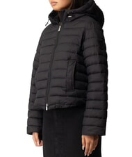 PINKO IDROVOLANT Kurze Daunenjacke mit Kapuze schwarze Limousine - Daunenjacken für Damen - 3