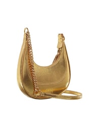 PINKO BRIOCHE Schultertasche aus Metallic-Leder Gold-Gold - Damentaschen - 2