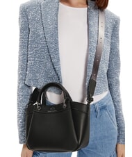 ARMANI EXCHANGE A|X Kleine Tasche mit Schultergurt Schwarz - Damentaschen - 6