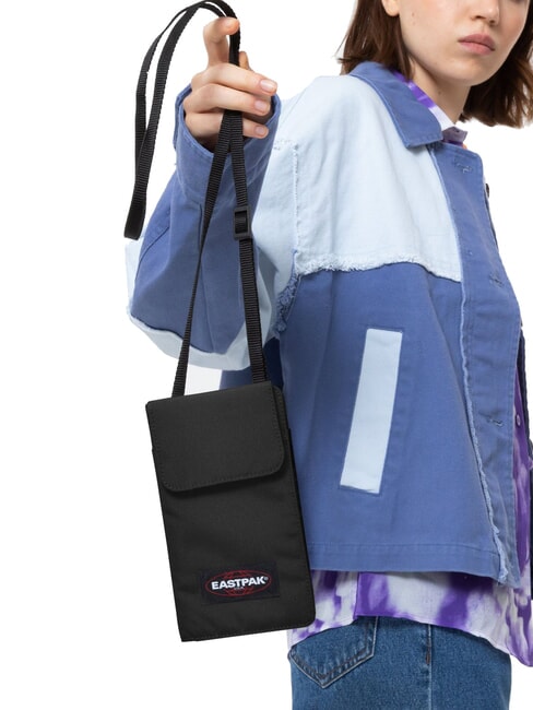 DALLER POUCH  Kartenetui mit Schultergurt SCHWARZ - Umhängetaschen Herren