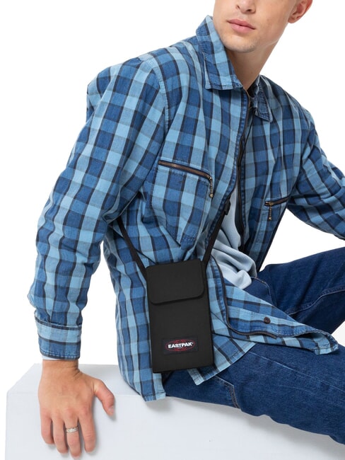 DALLER POUCH  Kartenetui mit Schultergurt SCHWARZ - Umhängetaschen Herren