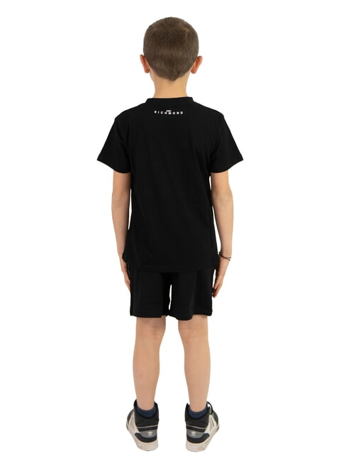 VADUL Set aus T-Shirt und Bermudashorts Schwarz - Trainingsanzüge für Kinder