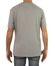 JOHN RICHMOND SOULOKU T-Shirt mit geprägtem Logo grau mittel - Herren-T-Shirts - 3