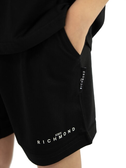 NORMI Set aus T-Shirt und Bermudashorts Schwarz - Trainingsanzüge für Kinder