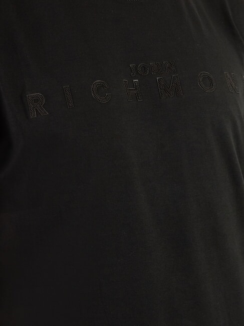 SOULOKU T-Shirt mit gepr&auml;gtem Logo Schwarz - Herren-T-Shirts