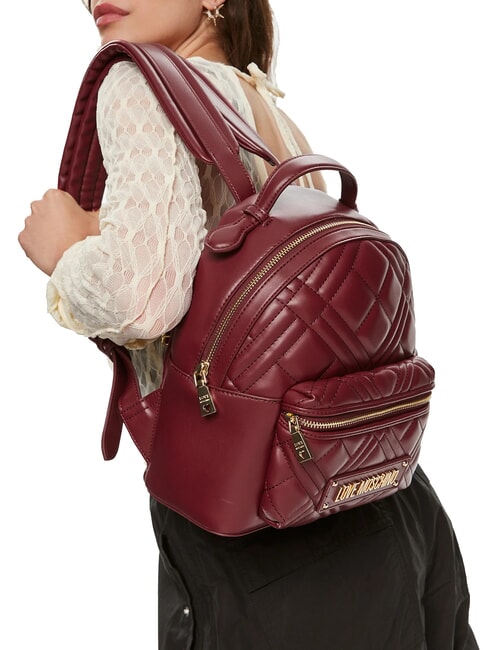 QUILTED  Damenrucksack Wein - Damentaschen