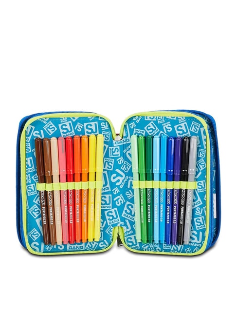 BORN TO FUN BOY Federmäppchen komplett mit Schulset Schwarz - Etuis und Zubehör