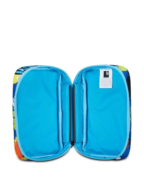 TRICYLED BOY Komplettes Federmäppchen mit Schulset rot orange - Etuis und Zubehör