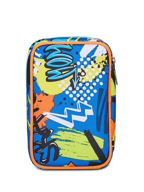 TRICYLED BOY Komplettes Federmäppchen mit Schulset rot orange - Etuis und Zubehör