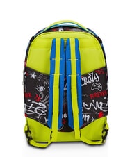 SJGANG GANG BORN TO FUN BOY  Abnehmbarer Trolley-Rucksack, 3 Räder Schwarz - Rucksäcke mit Trolleyfunktion - 8