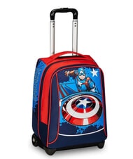CAPTAIN AMERICA LEGENDARY AVENGER BIG 2-Rad-Trolley-Rucksack blautief - Rucksäcke mit Trolleyfunktion - 3