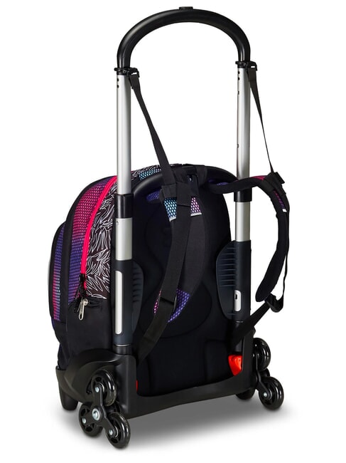 FLEX SHADEFULL GIRL Abnehmbarer Trolley-Rucksack, 3 Räder violett - Rucksäcke mit Trolleyfunktion